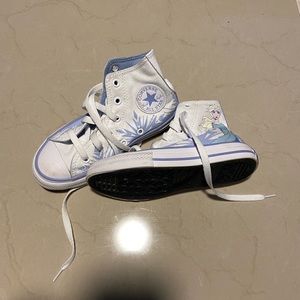 Girls Elsa Converse Size 12